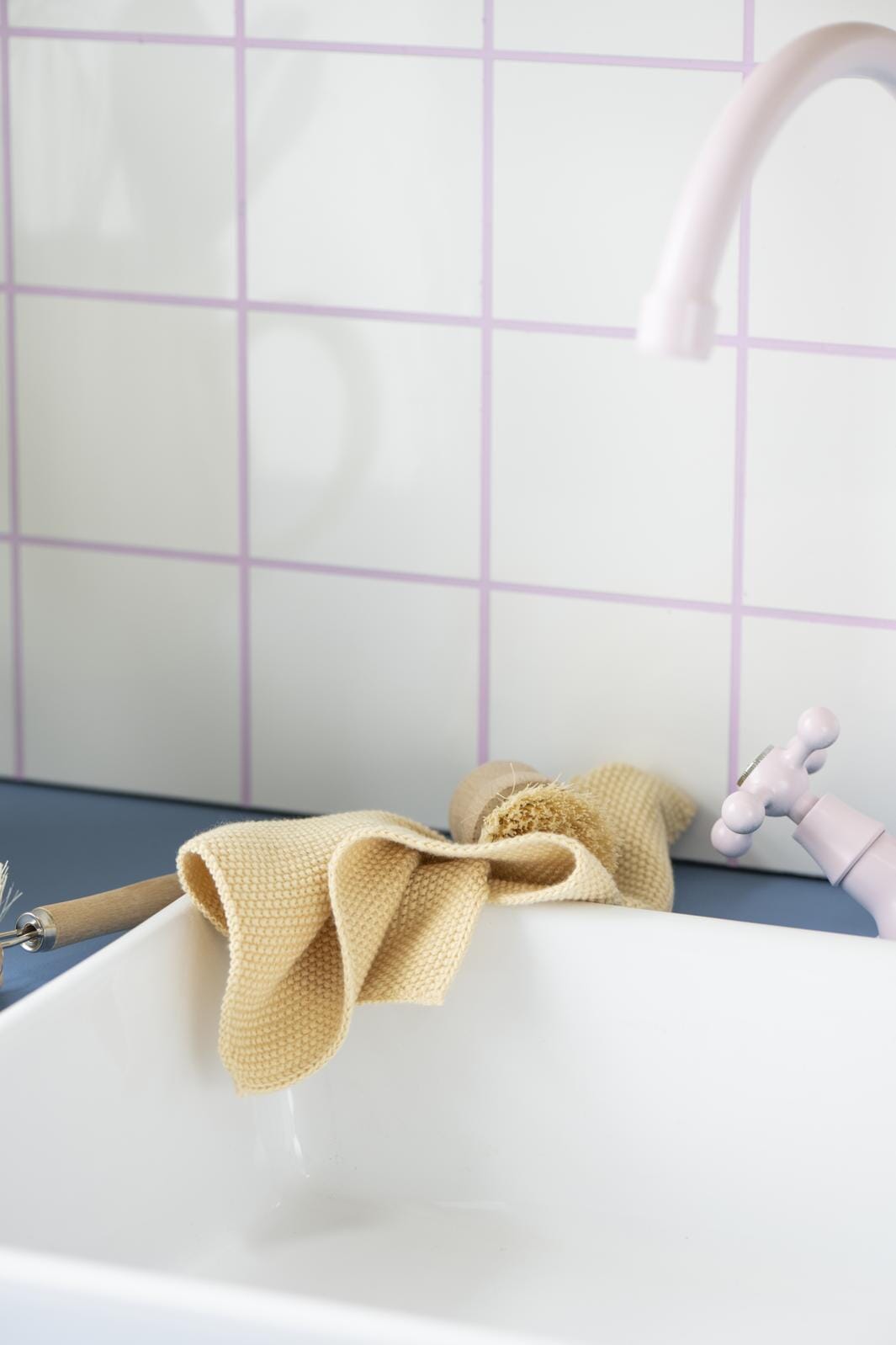 Ib Laursen - Karklud Mynte Lemonade strikket - 100% bomuld, Strik - 6351-04