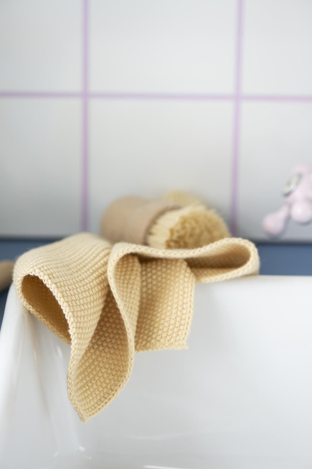 Ib Laursen - Karklud Mynte Lemonade strikket - 100% bomuld, Strik - 6351-04