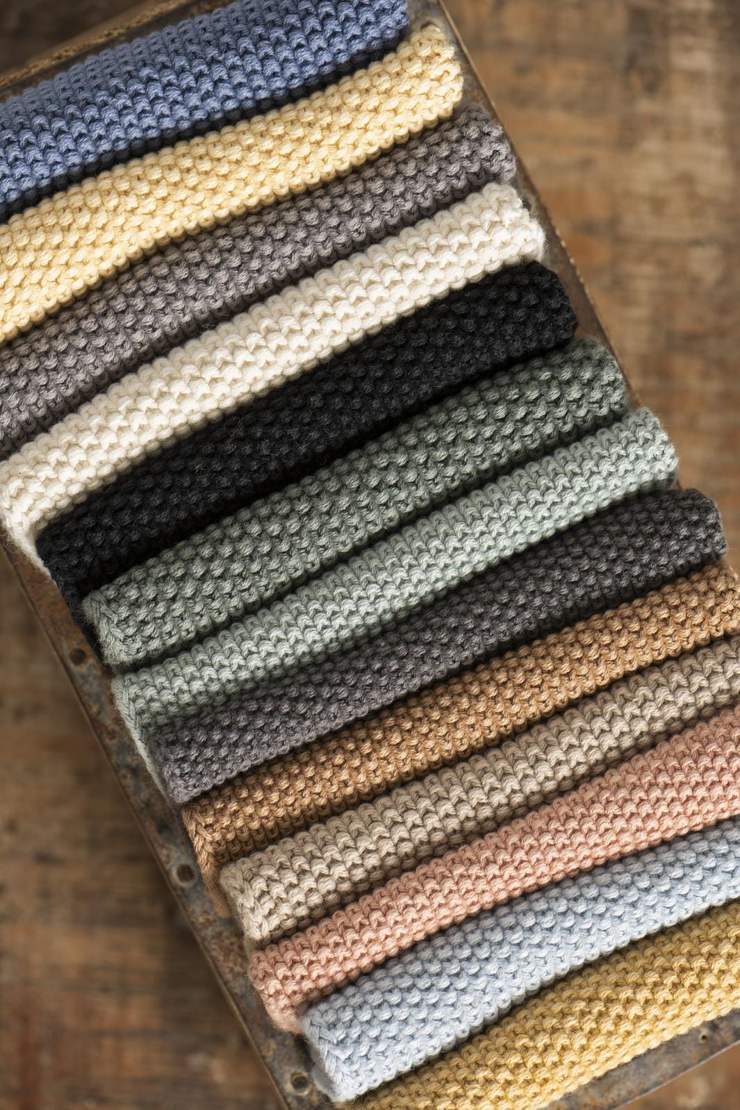 Ib Laursen - Karklud Mynte Lemonade strikket - 100% bomuld, Strik - 6351-04