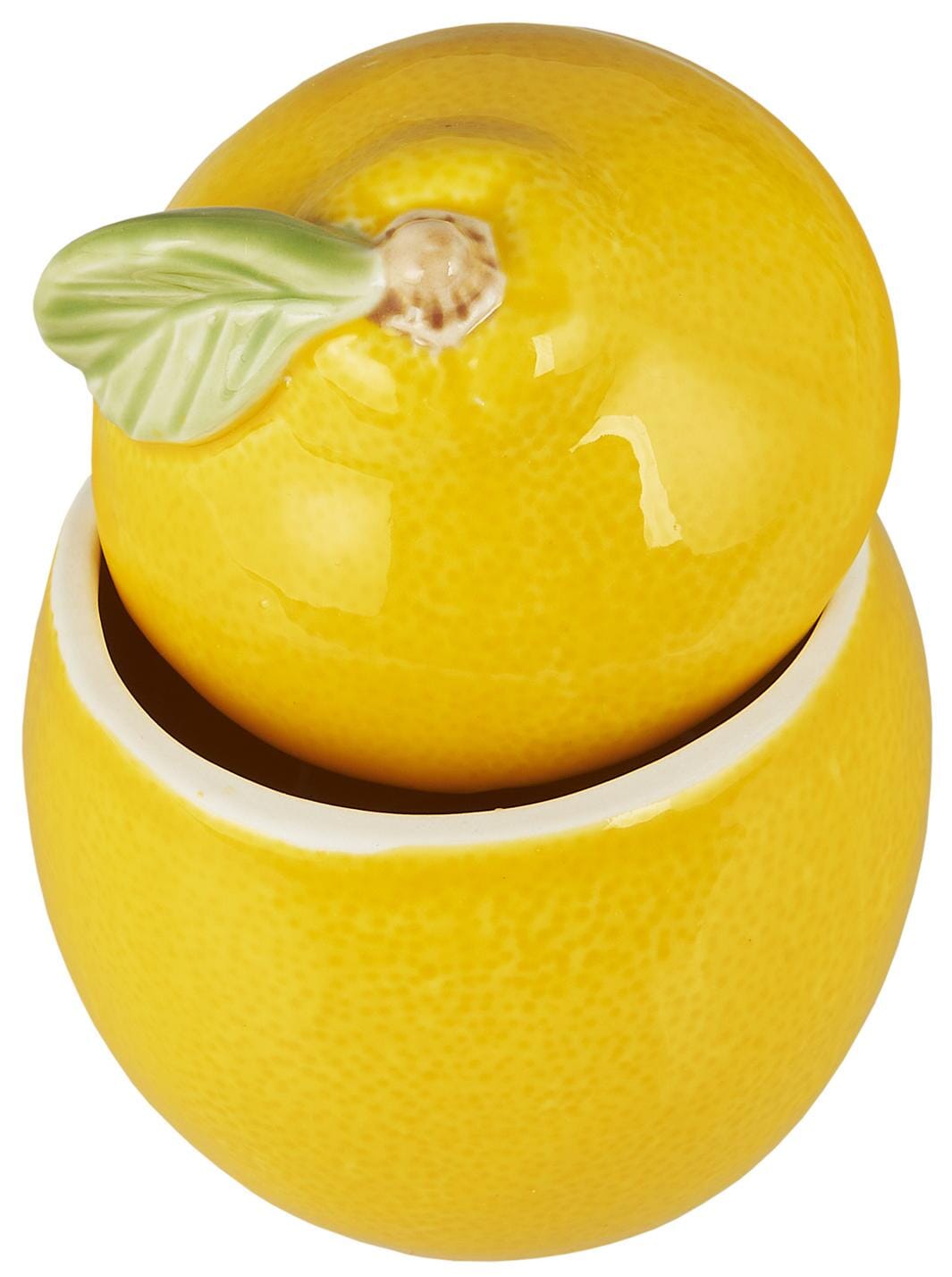 Ib Laursen - Krukke m/låg Lemon - Stentøj - 92247-04