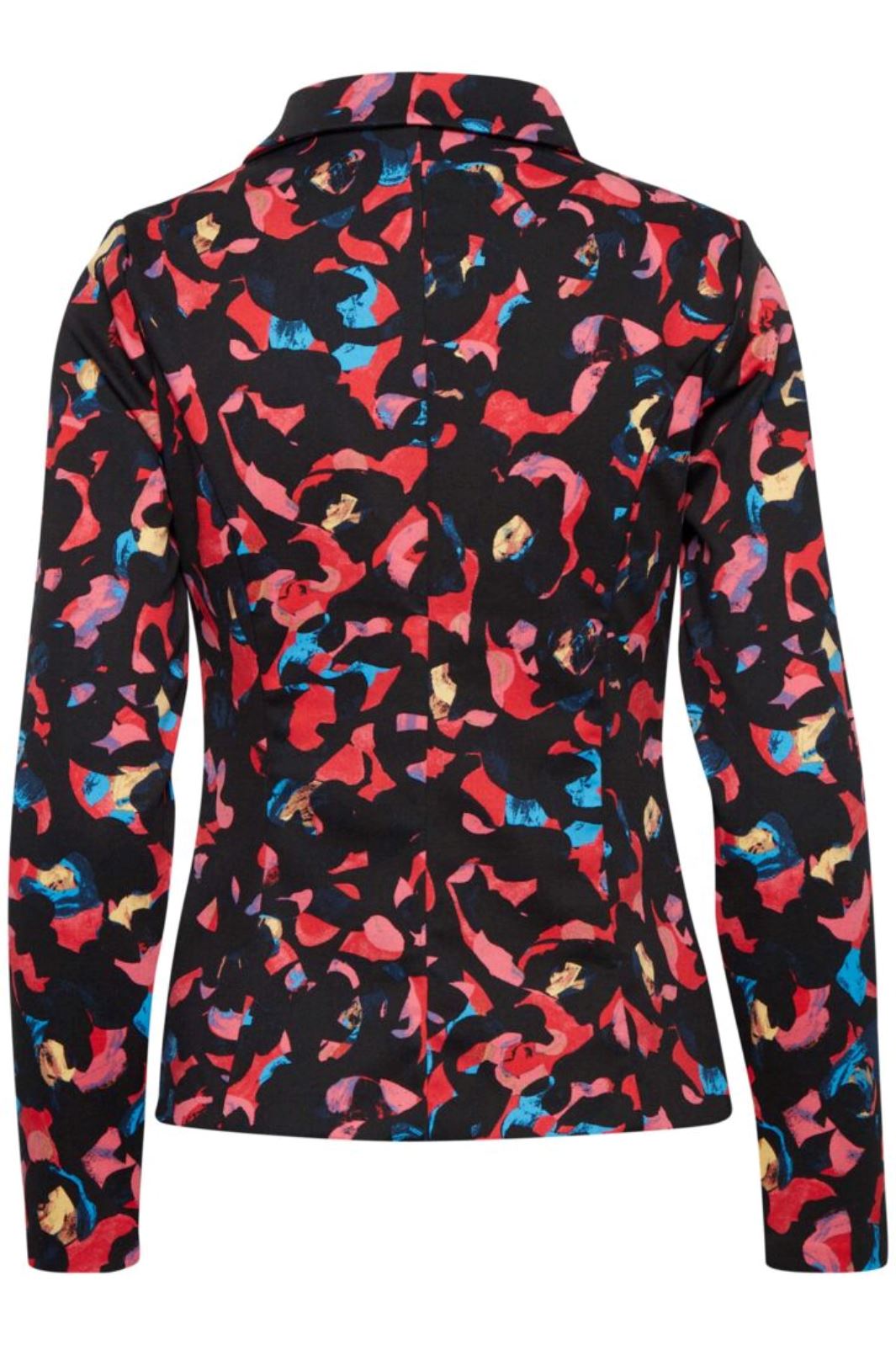 Ichi - Ihkate Print Bl12 - Poppy Red Print Mix 1 Blazere 