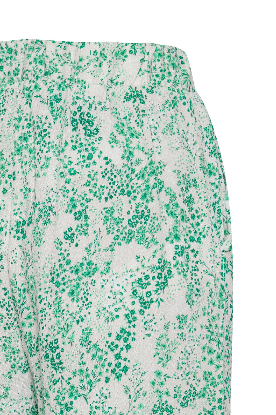 Ichi - Ihmarrakech Aop Pants3 - Holly Green Bukser 