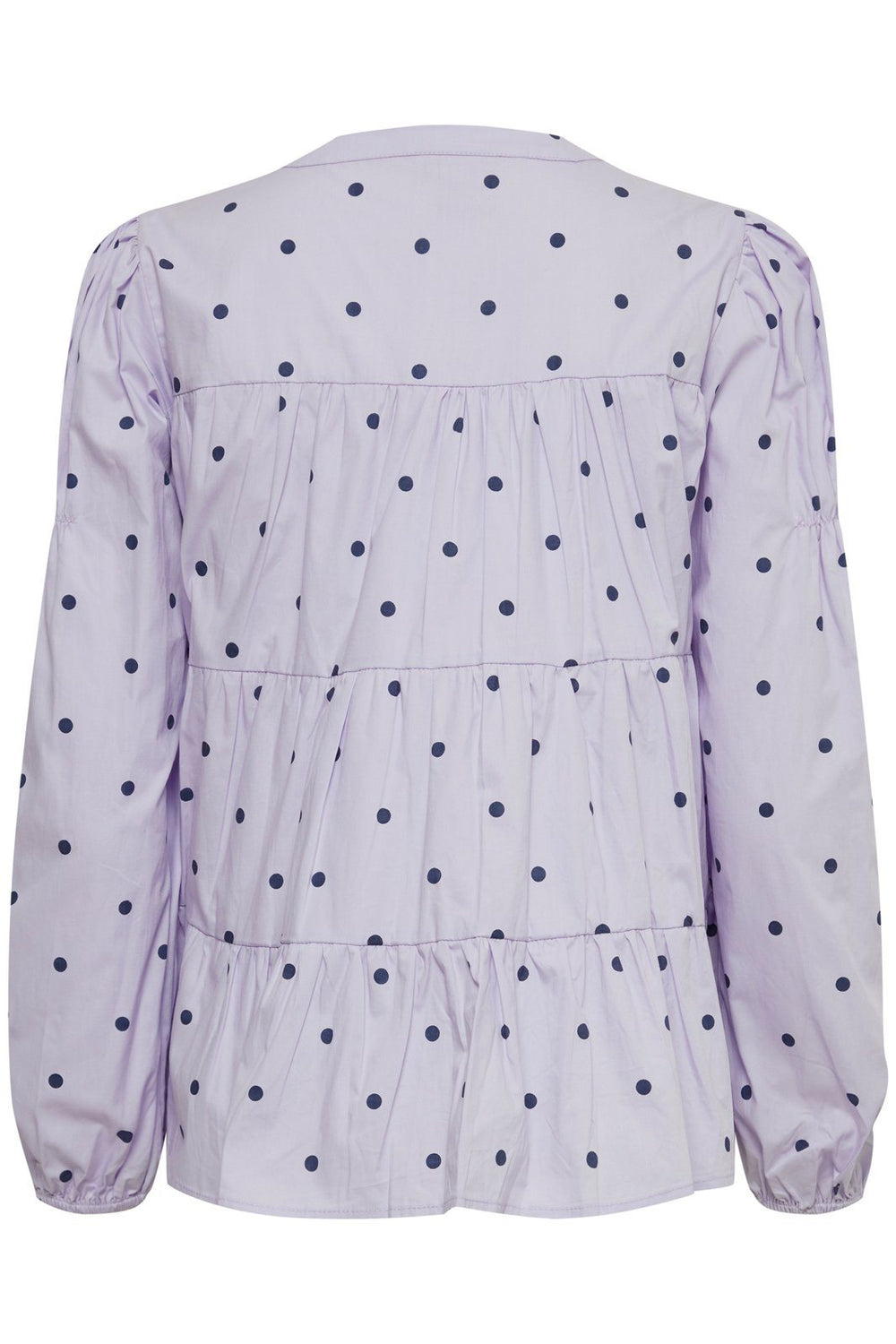 ICHI - IxChloe Dot Shirt - Heirloom Lilac Skjorter 