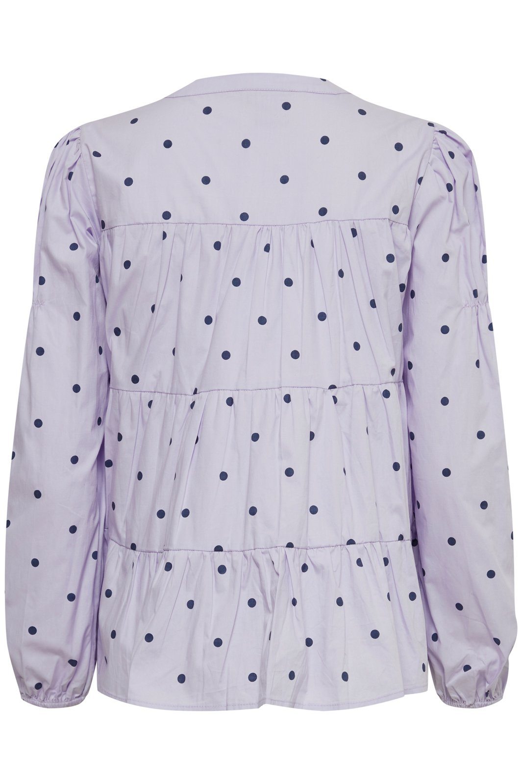 ICHI - IxChloe Dot Shirt - Heirloom Lilac Skjorter 