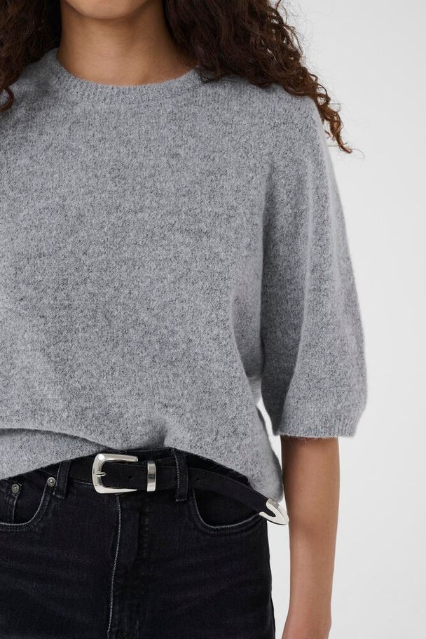 Gestuz - Alphagz Ss Tee 10909815 - 1442061 - Pearl Blue Melange