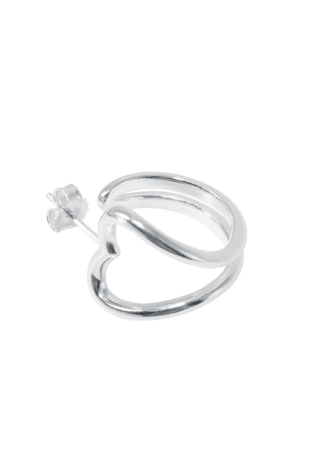 Jane Kønig - Open Heart Hoop OHH-AW25-S - Ørering Øreringe 