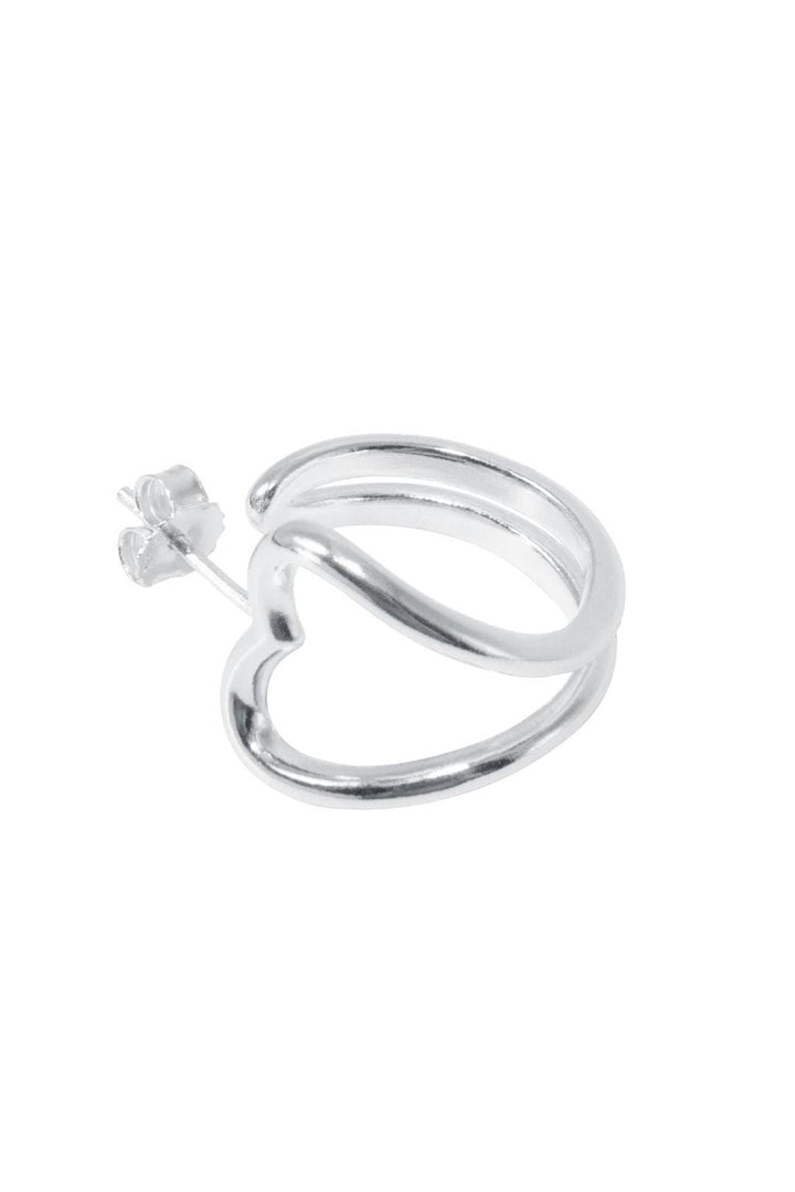 Jane Kønig - Open Heart Hoop OHH-AW25-S - Ørering Øreringe 