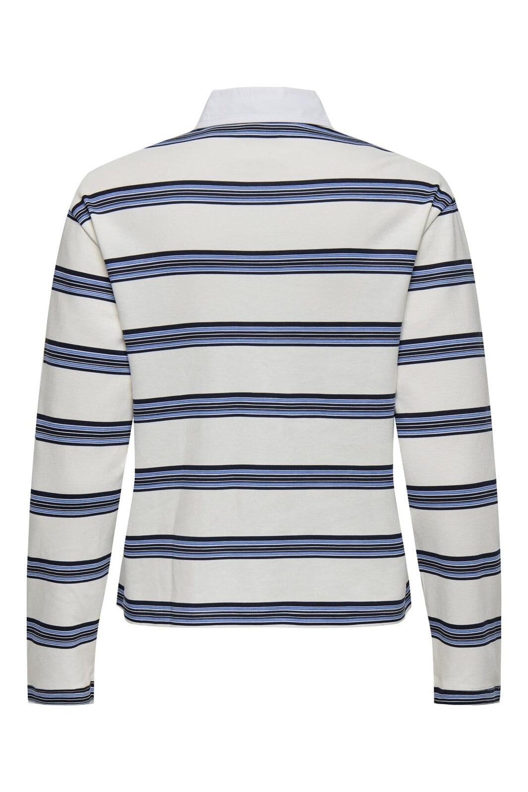 JDY - Jdydarling L/S Polo Shirt - 4822444 Cloud Dancer Mix Colors