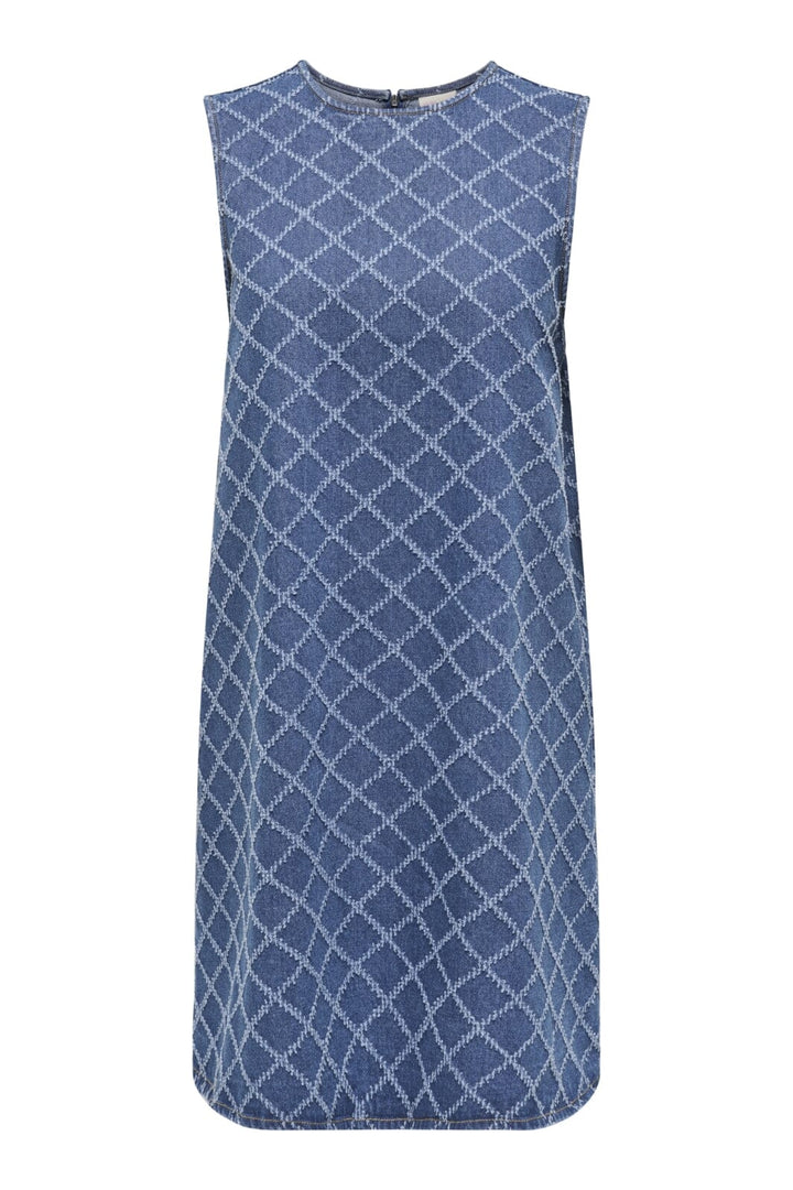 JDY - Jdyemilie-Sabrina S/L Dress - 4878750 Medium Blue Denim