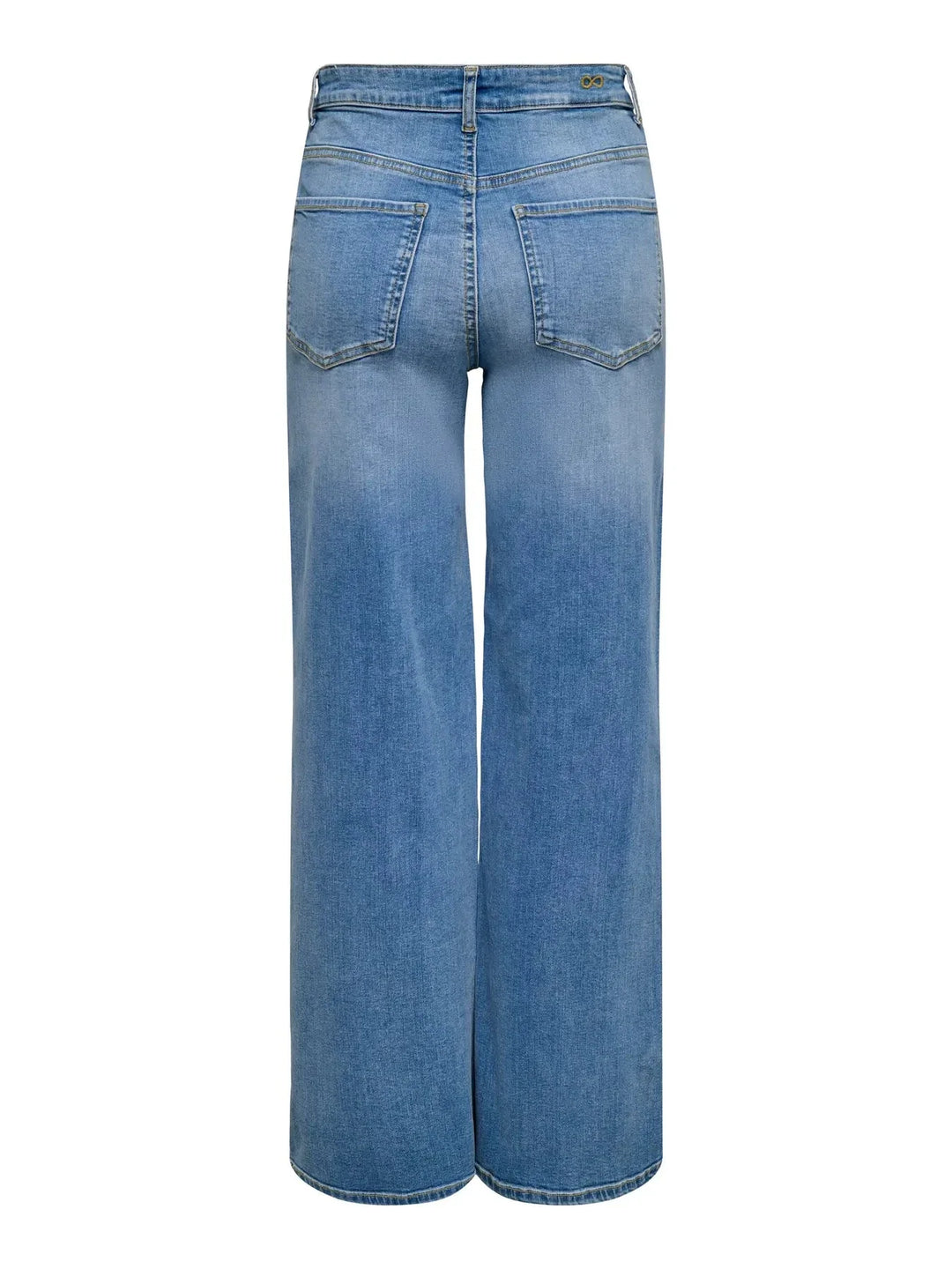 JDY - Jdyfelina-Fina Wide Med Blue - 4735461 Medium Blue Denim Jeans 