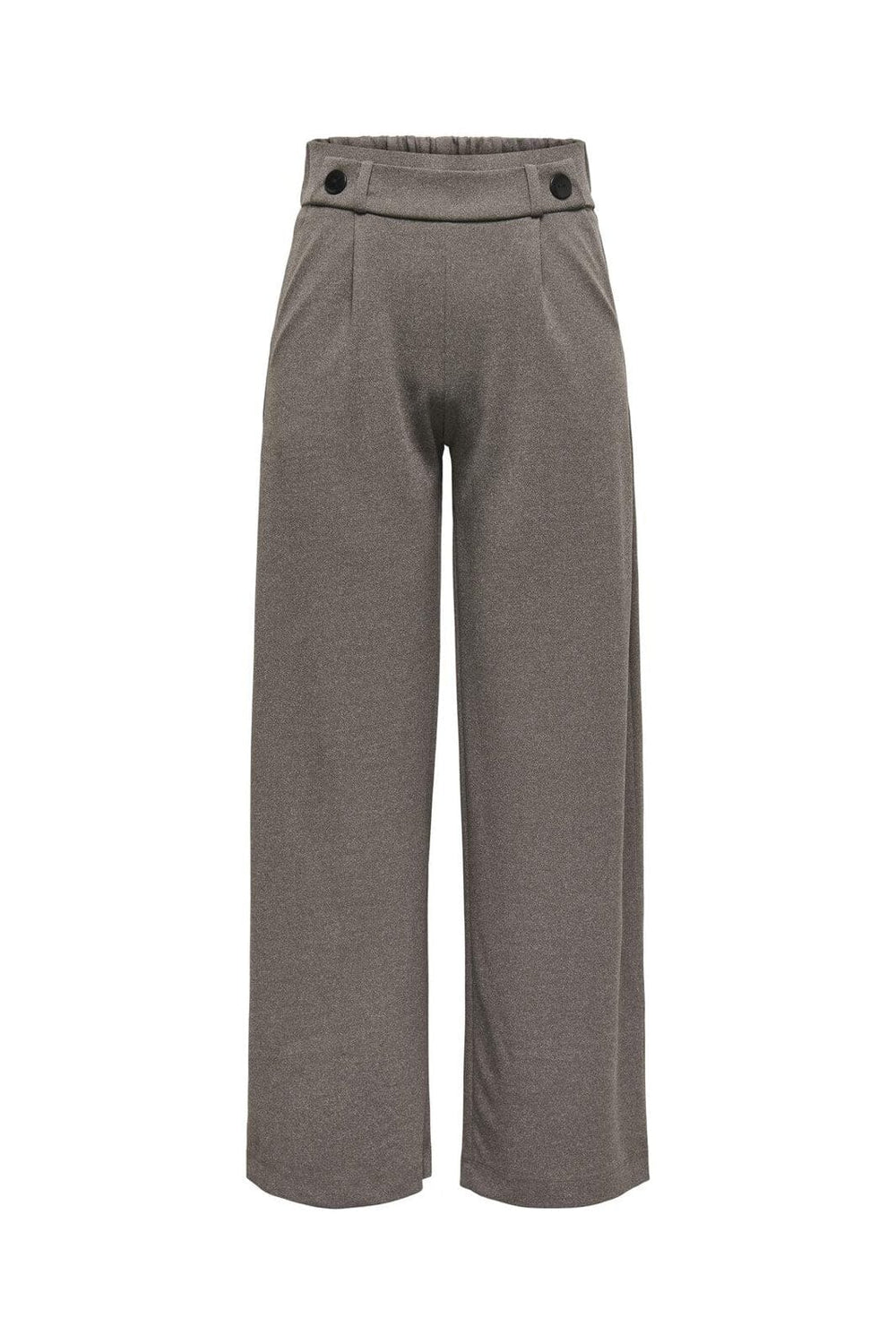 JDY - Jdygeggo Life New Long Pant - 4876476 Chocolate Brown Melange