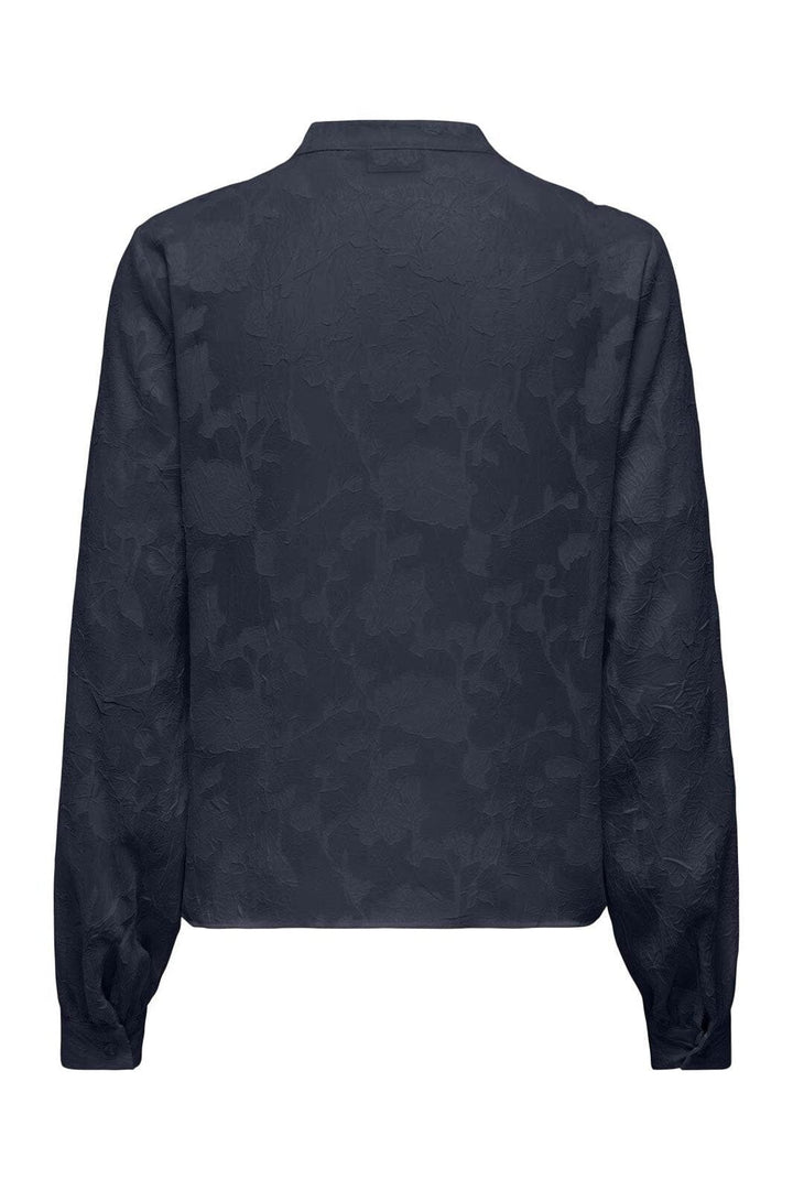 JDY - Jdygrace L/S V-Neck Shirt - 4902575 Total Eclipse