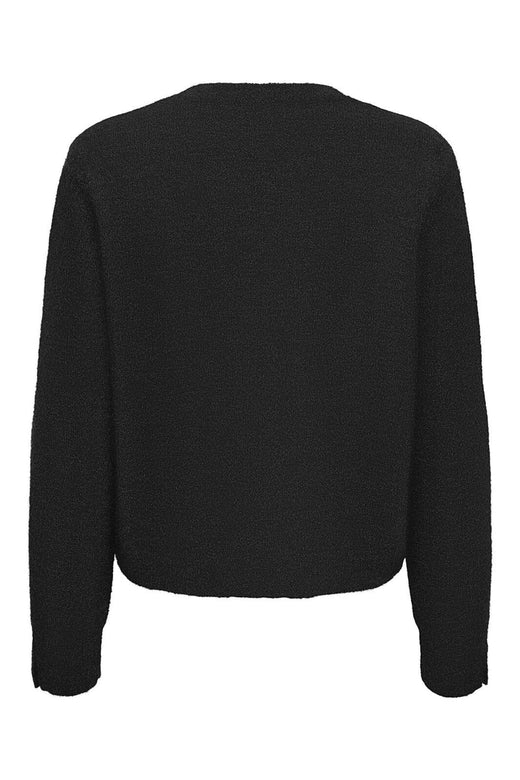 JDY - Jdyhoney Life L/S O-Neck Pullover Knt - 4931983 Black