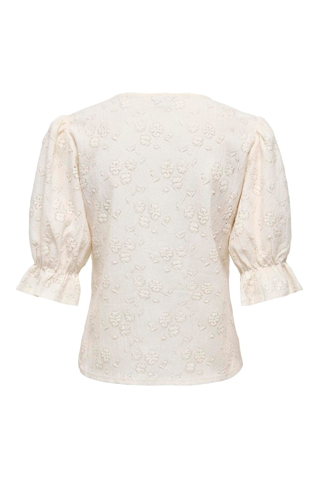 JDY - Jdyjakobe 2/4 Lace Top - 5040434 Egret