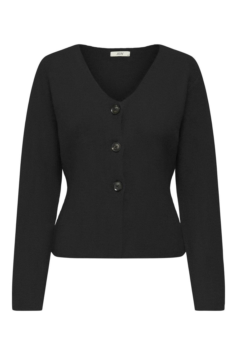 JDY - Jdylea Life L/S Button Cardigan Knt - 4931832 Black