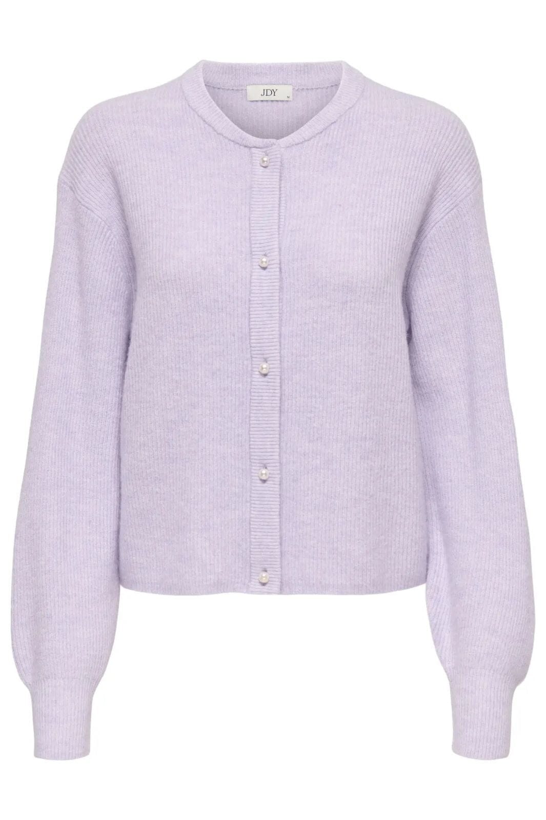 JDY - Jdylumi Life L/S Button Cardiga Knt - 5010966 Pastel Lilac Melange Cardigans 