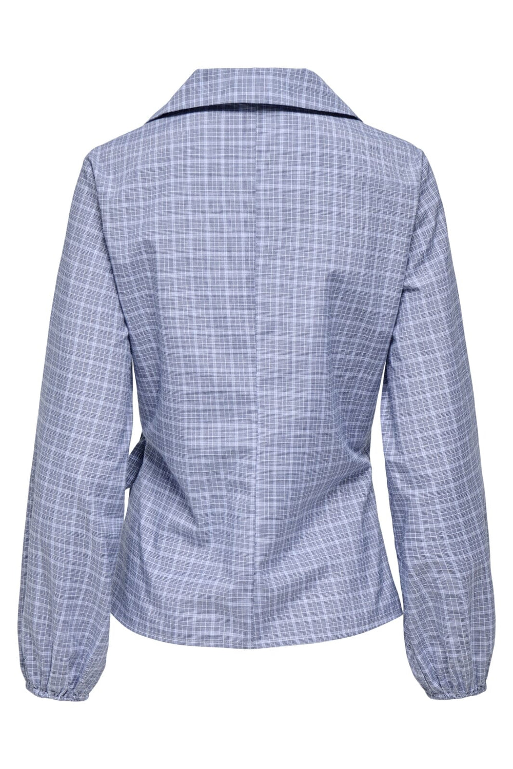 JDY - Jdyrika L/S Tie Knot Shirt - 4881678 Forever Blue White And Black