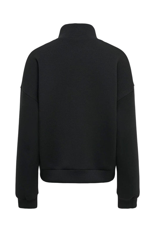 JDY - Jdysabrina L/S Scuba Mandarin Sweat - 5242022 Black