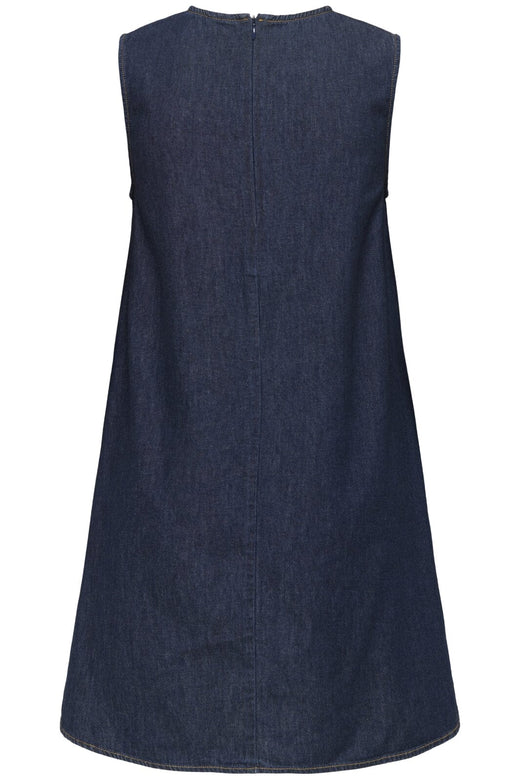JDY - Jdysabrina Round Neck Dress 15351411 - 4787969 - Dark Blue Denim