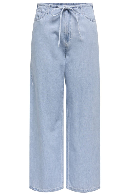 JDY - Jdysabrina Wide Tie Jeans 15351409 - 4787952 - Light Blue Denim