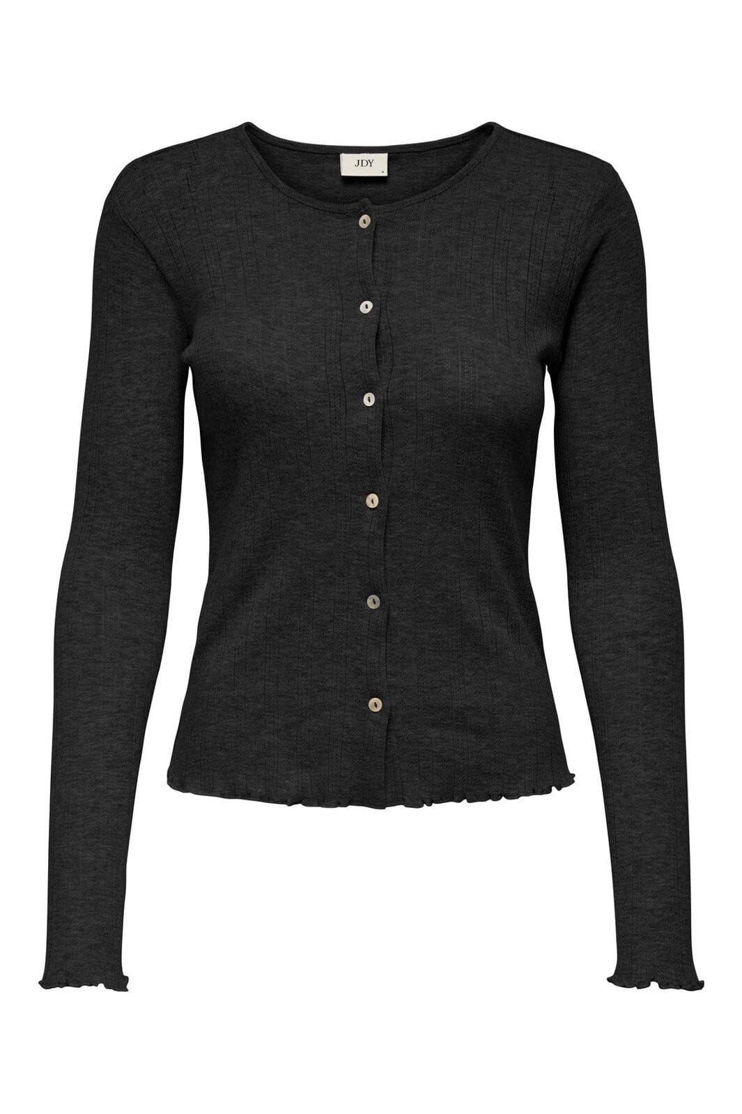 JDY - Jdysalsa Life L/S New Cardigan Dia - 4768974 Black