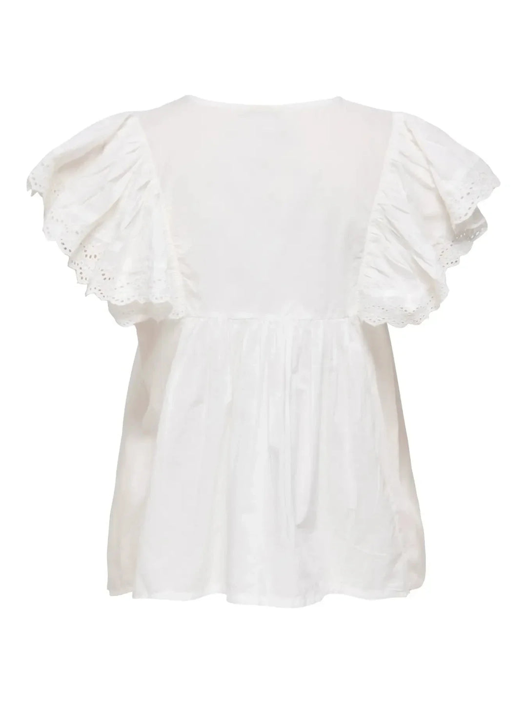 JDY - Jdysigga S/S Top - 5049071 Cloud Dancer Toppe 