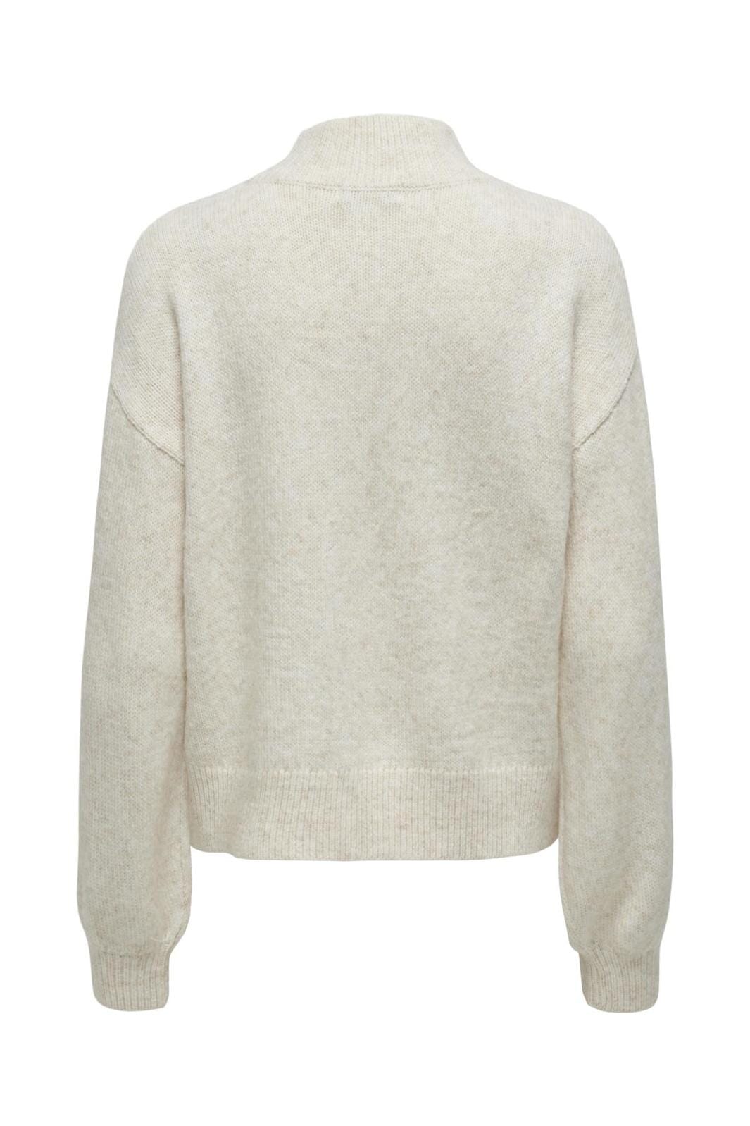 Jdy - Jdysusanna L/S Hn Cable Pullover Knt - 4553564 Whitecap Gray Melange