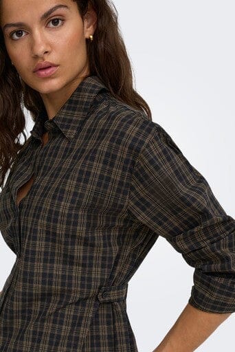 JDY - Jdywilma L/S Shirt - 5077317 Coffee Bean Monks Robe Skjorter 