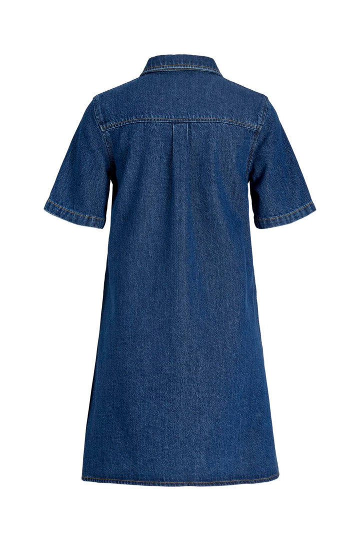 Jjxx - Jxamara Sille Ss Short Dress Sn - 4907321 Medium Blue Denim