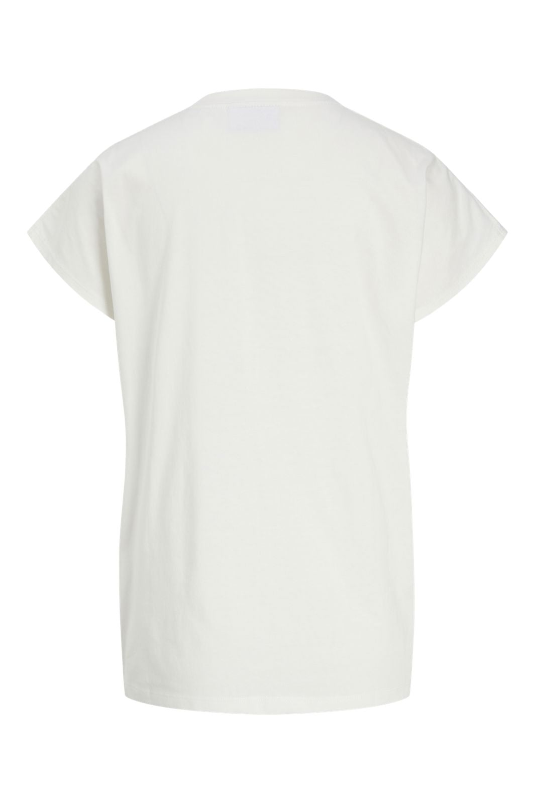 Jjxx - Jxastrid Sl Boxy Print Tee - 4885027 Blanc De Blanc Nature Club