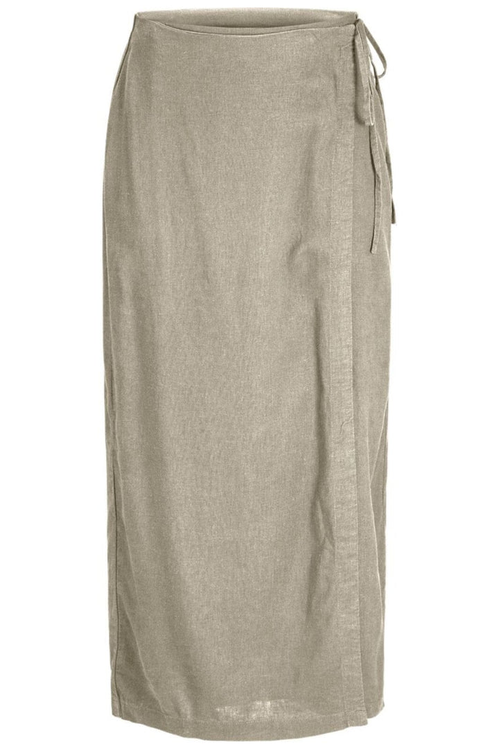 Jjxx - Jxbreeze Summer Wrap Skirt - 4763570 Feather Gray Nederdele 