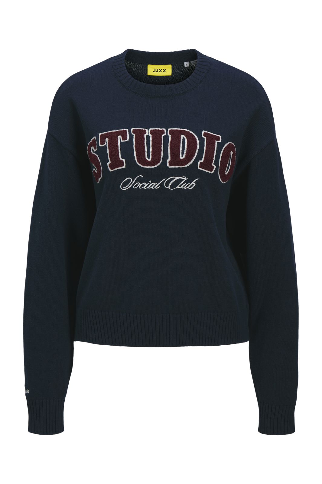 Jjxx - Jxbrook Crew Neck Knit - 4842271 Maritime Blue /Studio