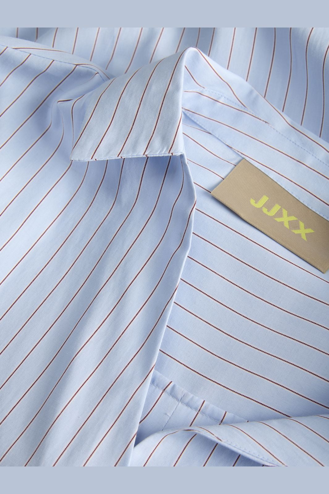 Jjxx - Jxcaro Poplin Ls Blouse - 4954863 Skyway Cabernet + Blanc De Blanc