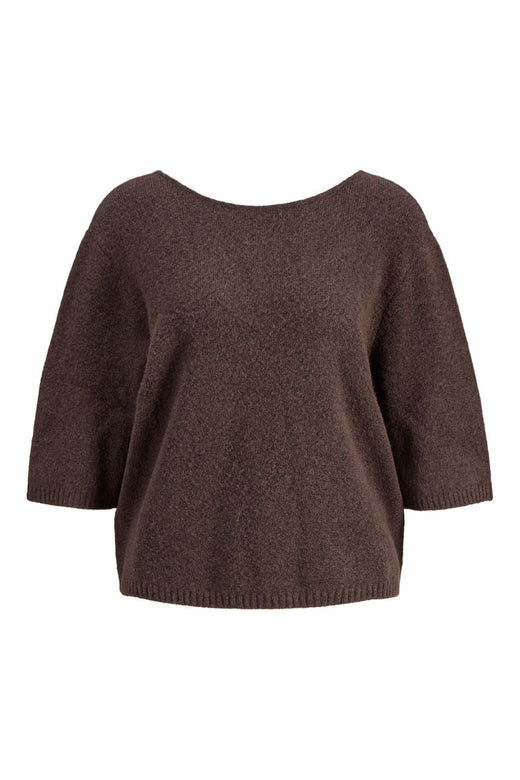 Jjxx - Jxclara Diverse Ss Knit - 4959832 Seal Brown