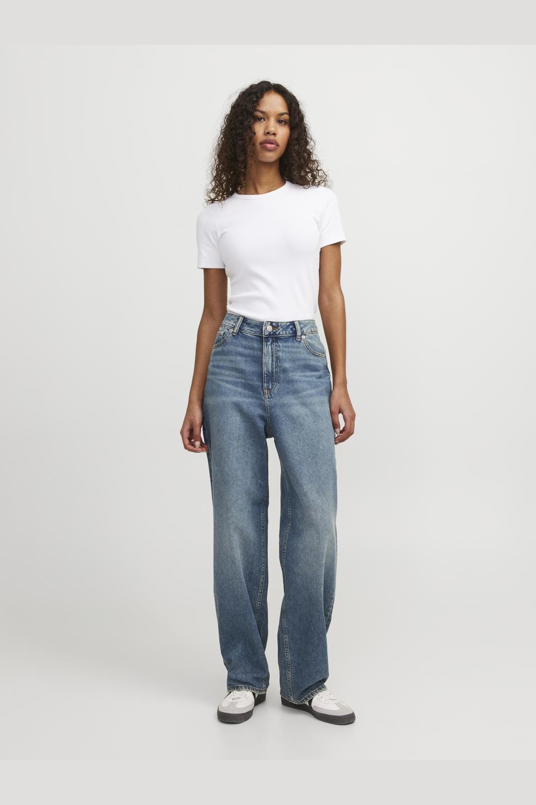 Jjxx - Jxerin Baggy Jeans - 4651712 Medium Blue Denim Vintage R108
