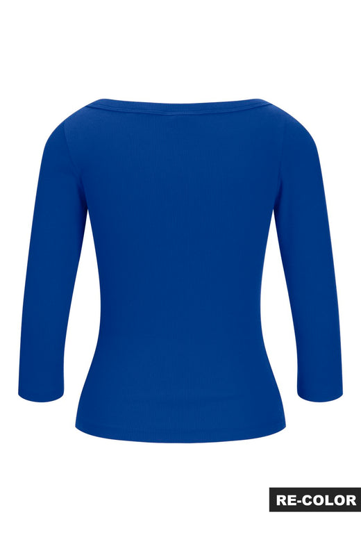 Jjxx - Jxfifi Str 3/4 Boatneck Top - 5244775 Surf The Web