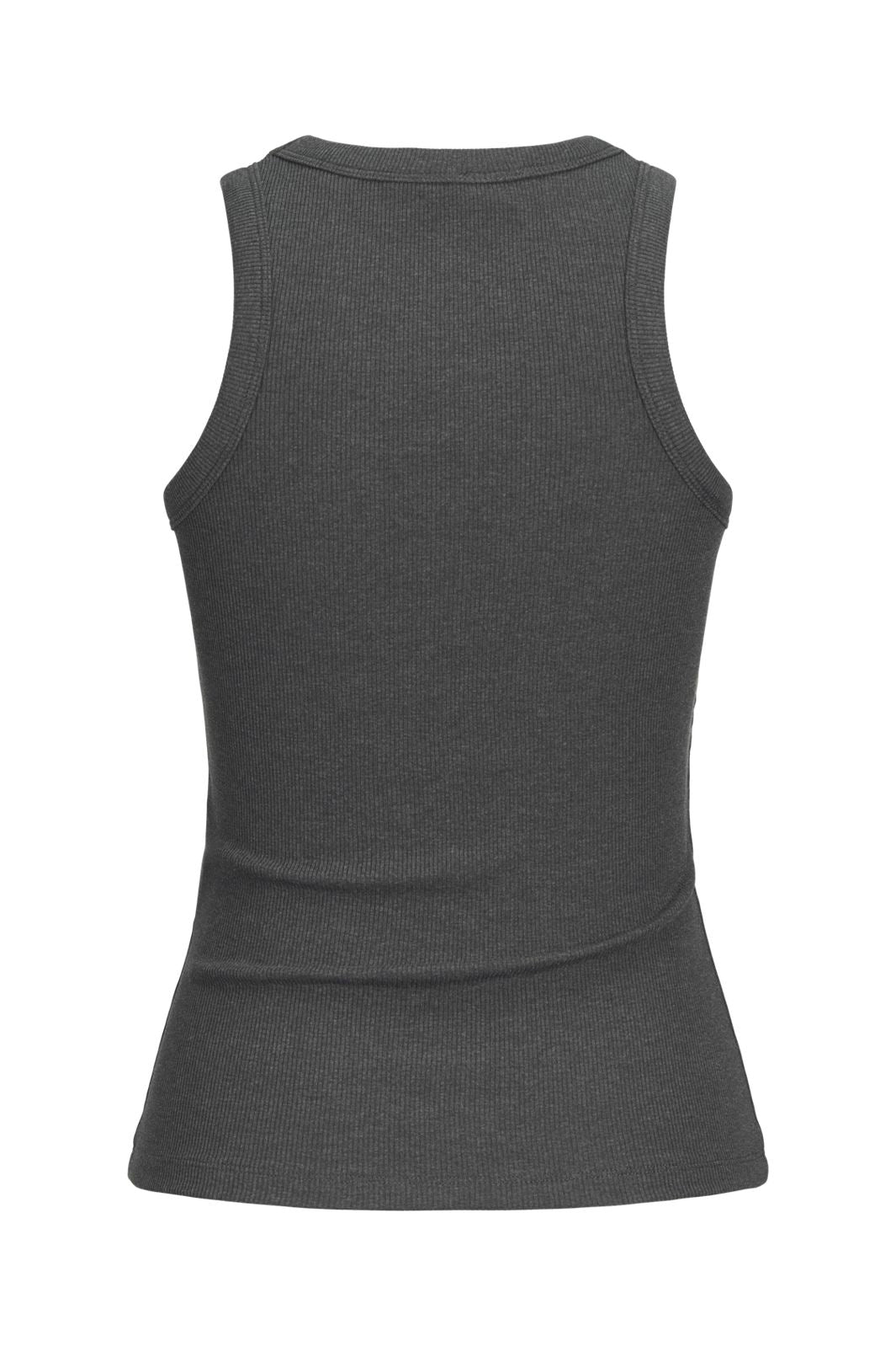 Jjxx - Jxforest Str Sl Rib Top - 4515882 Dark Grey Melange