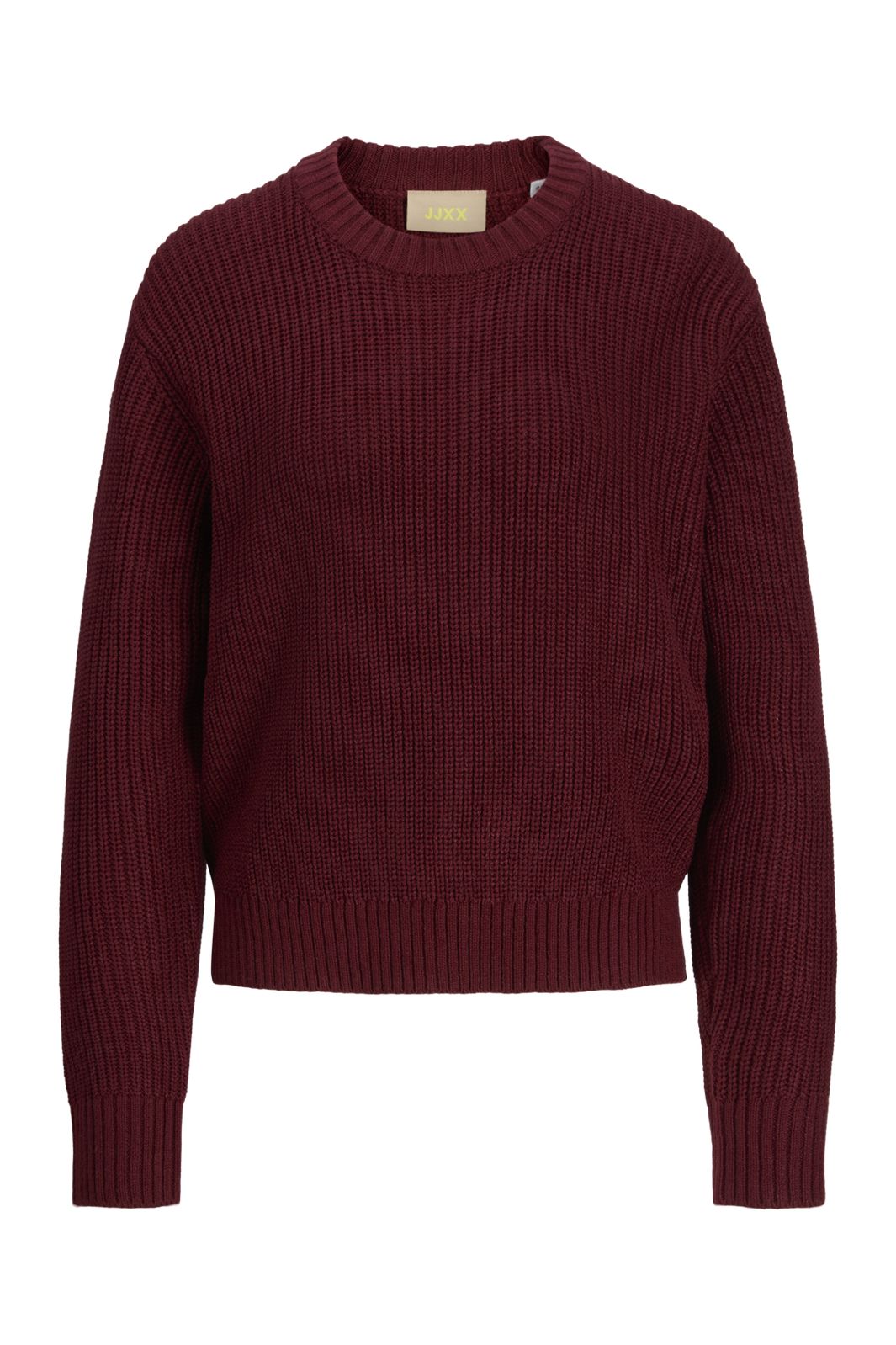 Jjxx - Jxglobal Crew Neck Knit - 4897324 Cabernet