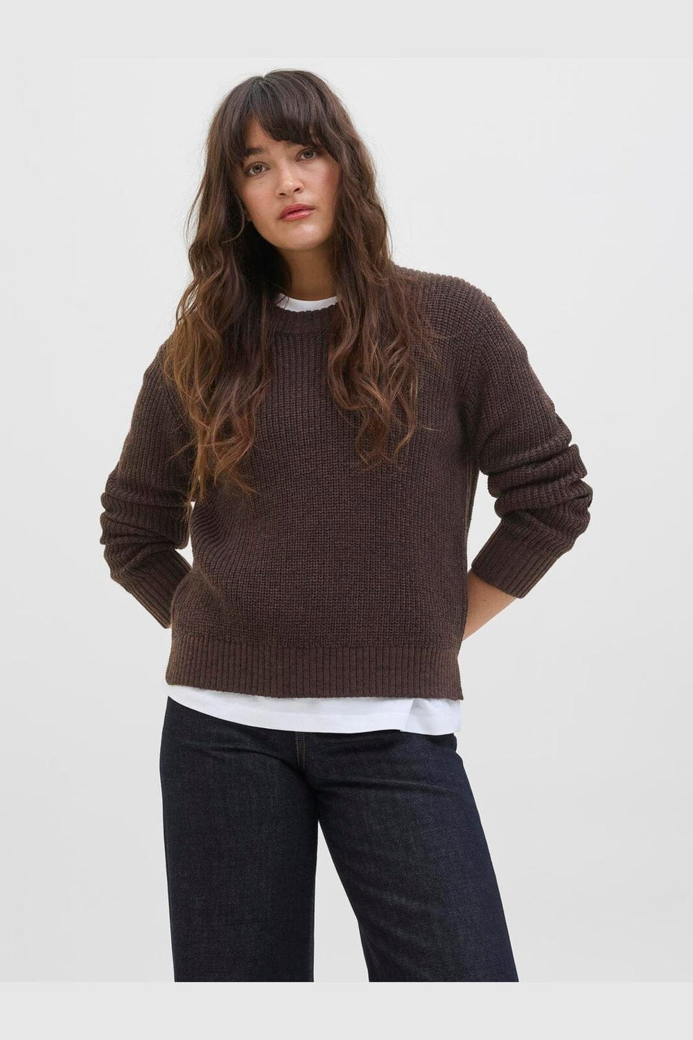 Jjxx - Jxglobal Crew Neck Knit - 4897329 Delicioso