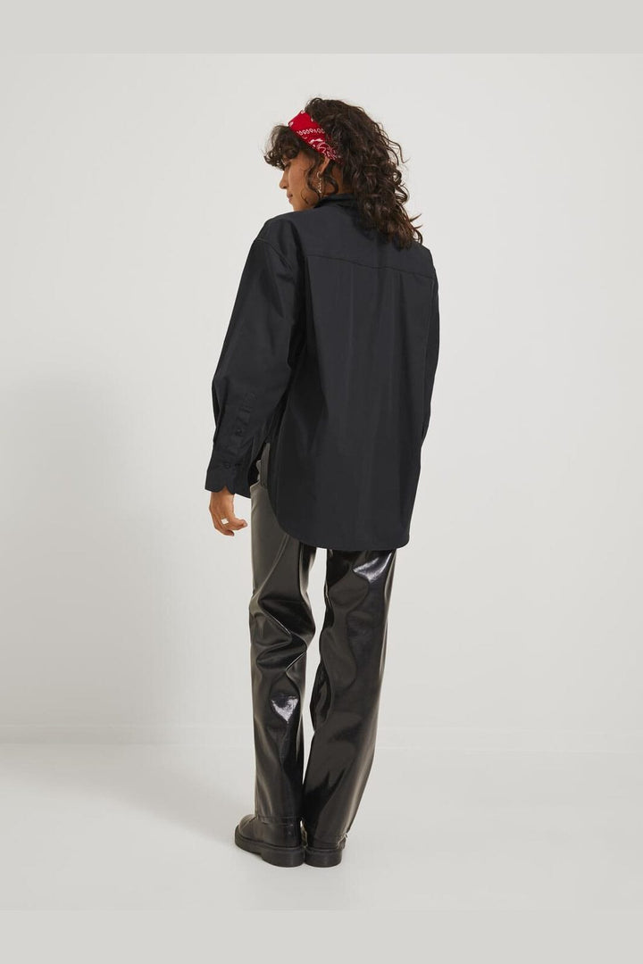 Jjxx - Jxjamie Ls Relaxed Poplin Shirt - 3859304 Black