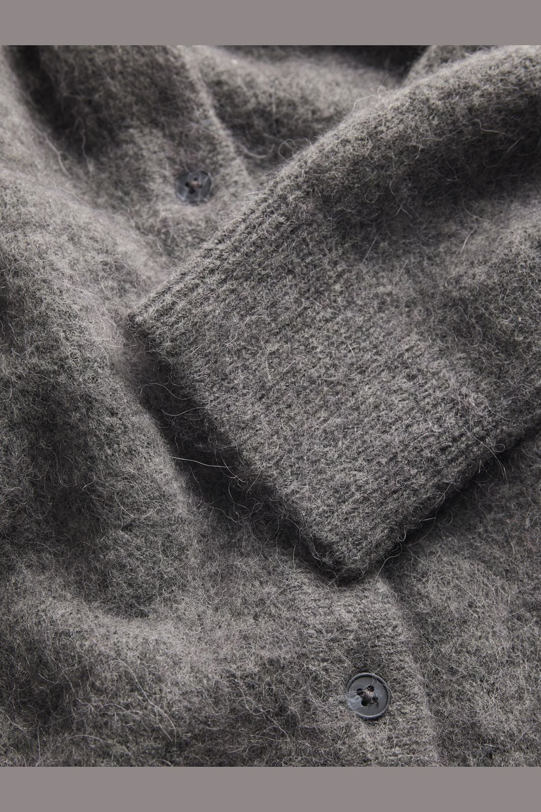 Jjxx - Jxmatilda Wool Blend Cardigan Knit - 4898052 Dark Grey Melange
