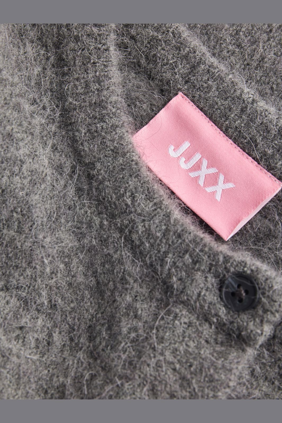 Jjxx - Jxmatilda Wool Blend Cardigan Knit - 4898052 Dark Grey Melange
