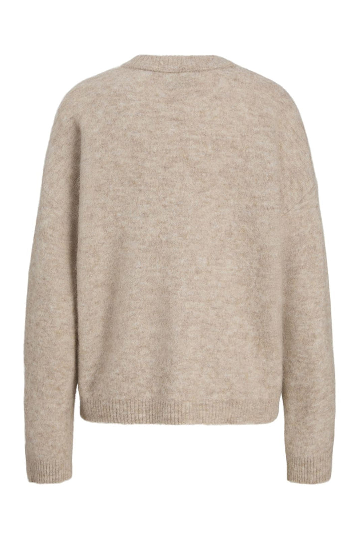 Jjxx - Jxmatilda Wool Blend Crew Neck Knit - 4895573 Fog