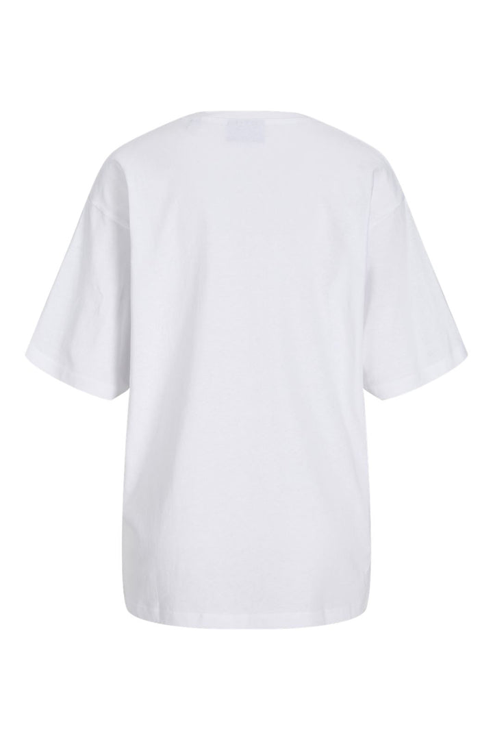 Jjxx - Jxmillow Loose Ss Tee - 4783936 Bright White Home Grown