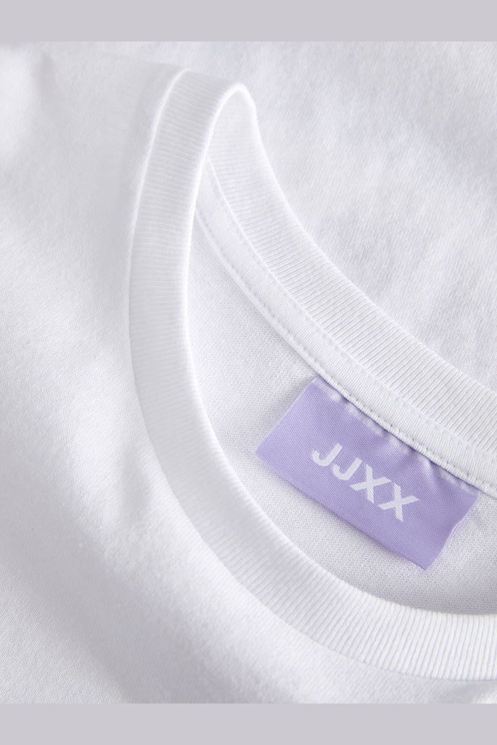 Jjxx - Jxmillow Loose Ss Tee - 4783936 Bright White Home Grown