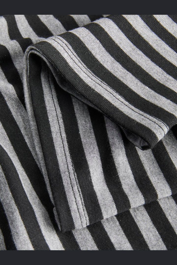 Jjxx - Jxpaula Stripe Pant Ln - 5129754 Black Grey