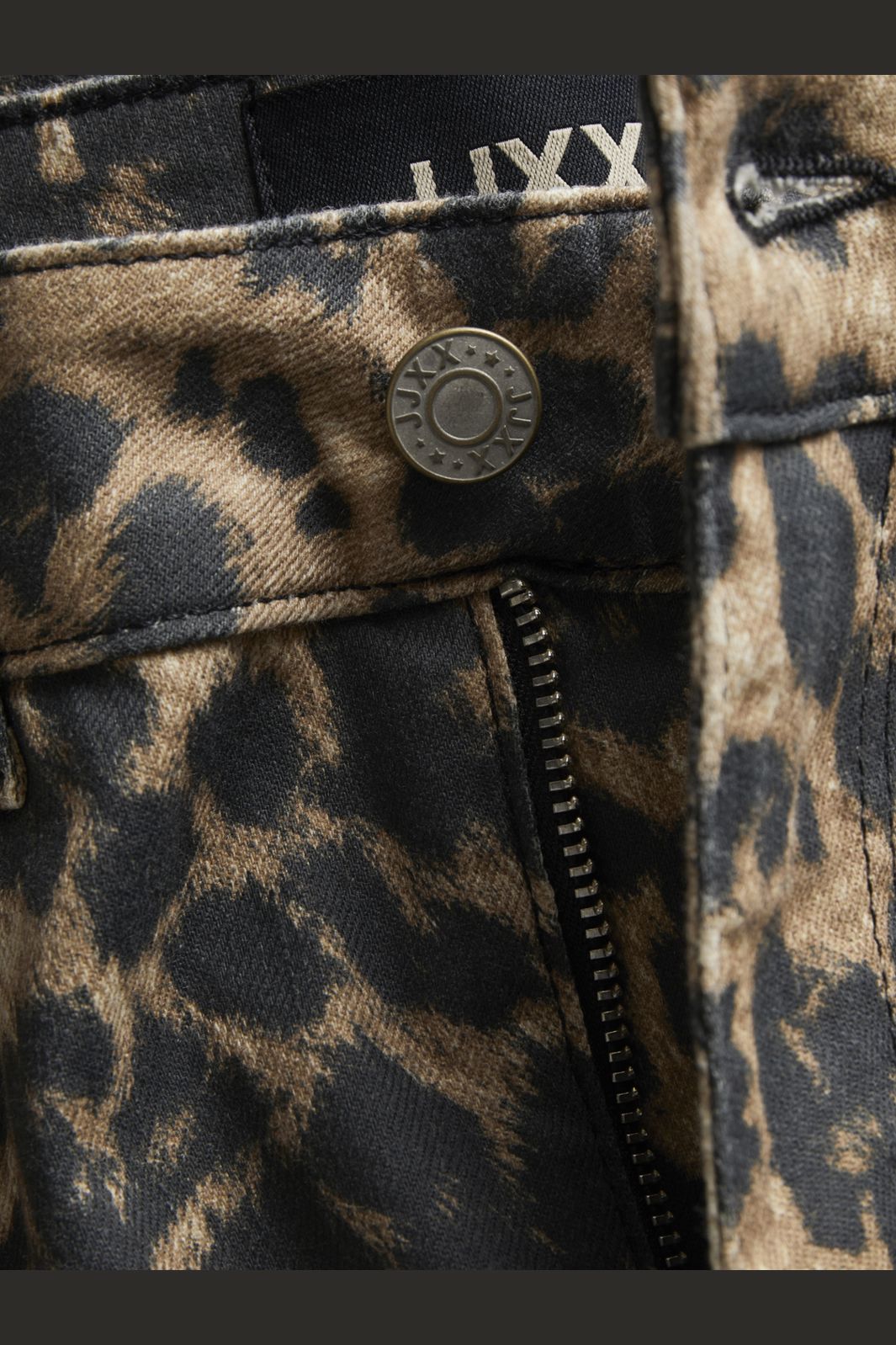 Jjxx - Jxsarah Wide Pant Sn - 4702530 Cornstalk Leopard