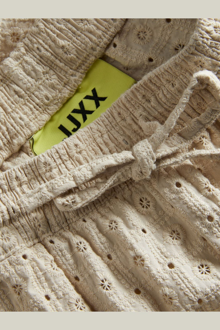 Jjxx - Jxselma Broderie Anglaise Shorts - 4765357 Fog