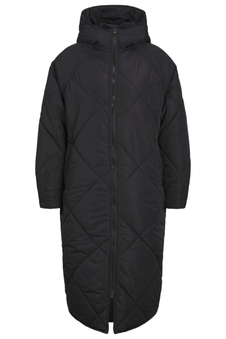 Jjxx - Jxsienna Quilted Hood Jacket Sn 12236451 - 4231827 - Black