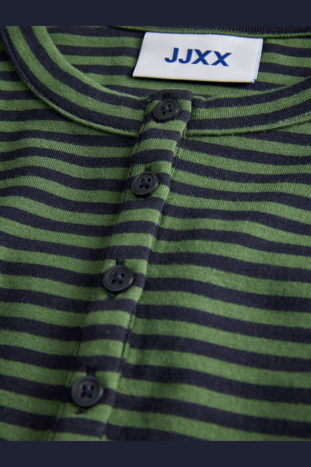 Jjxx - Jxstar Ls Scarf Top - 5126379 Artichoke Green Night Sky